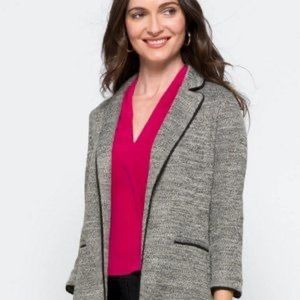 Skies are Blue Alanna Blazer, grey, S